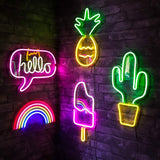 Hanging Neon Lights