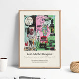 Jean-Michel Basquiat Exhibition Wall Art