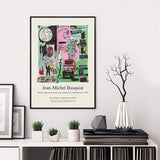 Jean-Michel Basquiat Exhibition Wall Art