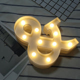 Alphabet Letter Lights
