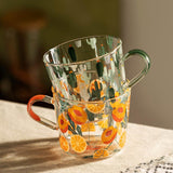 Cactus and Fruit Glass Mugs