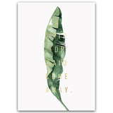 Tropical Leaf Wall Art