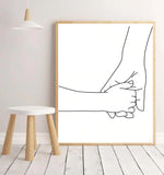 Hold My Hand Wall Art