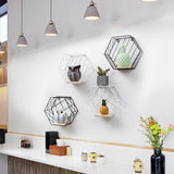 Iron Wire Wall Shelf