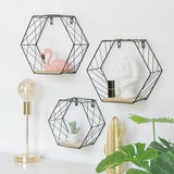 Iron Wire Wall Shelf