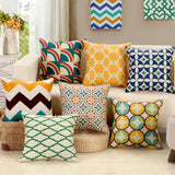Mediterranean Style Cushion Covers