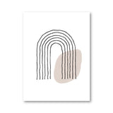 Rainbow Geometric Wall Art