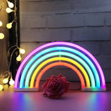 Hanging Neon Lights