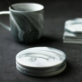 European Marble Pattern Coasters