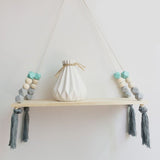 Wooden Swing Storage Shelf