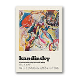 Wassily Kandinsky Art Exhibition Wall Art