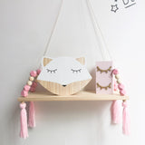 Wooden Swing Storage Shelf