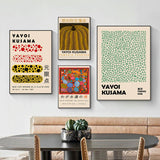 Yayoi Kusama Exhibition Wall Art
