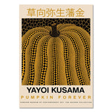 Yayoi Kusama Exhibition Wall Art