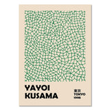 Yayoi Kusama Exhibition Wall Art