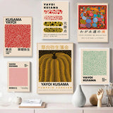 Yayoi Kusama Exhibition Wall Art