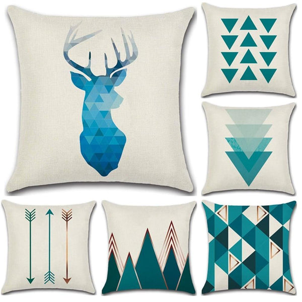 Nordic Style Geometric Cushion Covers