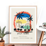 Joan Miro Exhibition Wall Art Poster Print