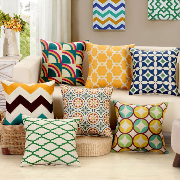 Mediterranean clearance throw pillows