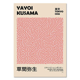 Yayoi Kusama Exhibition Wall Art